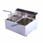 ⁦🍟 قلاية كهربائية برجايا DF11D-17 – حوض مزدوج 9+9 لتر | صناعة ماليزية احترافية⁩ - الصورة ⁦2⁩