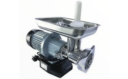 🥩 مفرمة لحم ستانلس ستيل 1.5 حصان | CGT – إيطاليا 🇮🇹 | موديل: 32ECOINOX