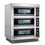 فرن كهربائي 3 أدوار – أداء احترافي وإنتاجية عالية للمطابخ التجارية