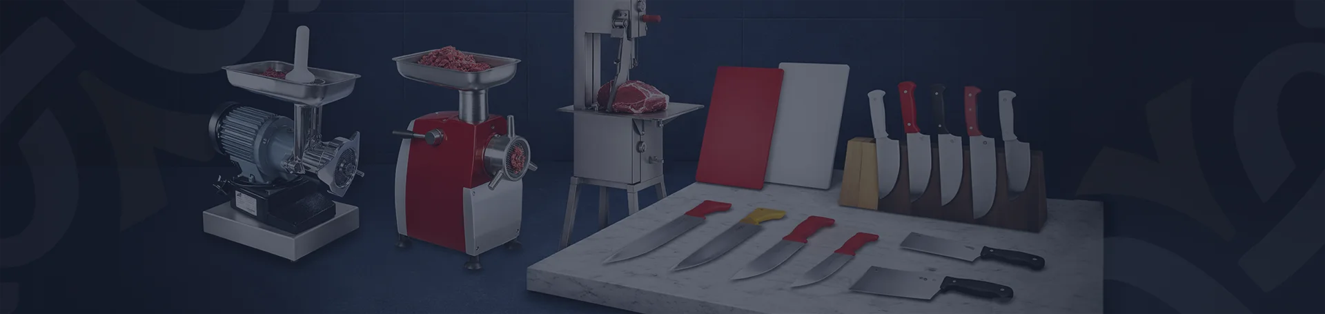 معدات الملاحم واللحوم